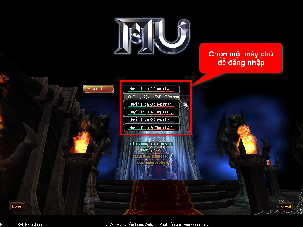 Chức năng chính của Game MU Việt Quốc Chức năng chính của Game MU Việt Quốc