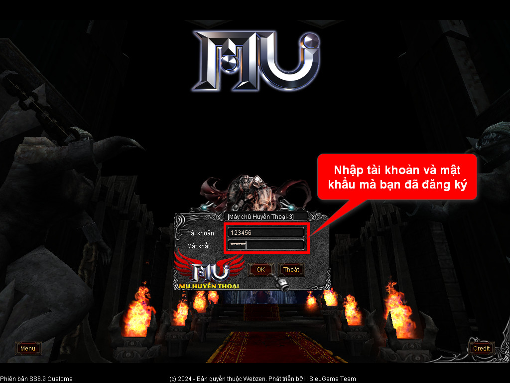 Chức năng chính của Game MU Việt Quốc Chức năng chính của Game MU Việt Quốc